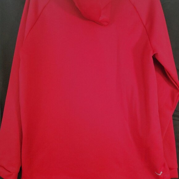 Adidas Womans Hoodie Red Vintage Size Large - Picture 8 of 8